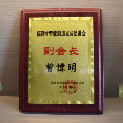 福建省智能制造发展促进会副会长